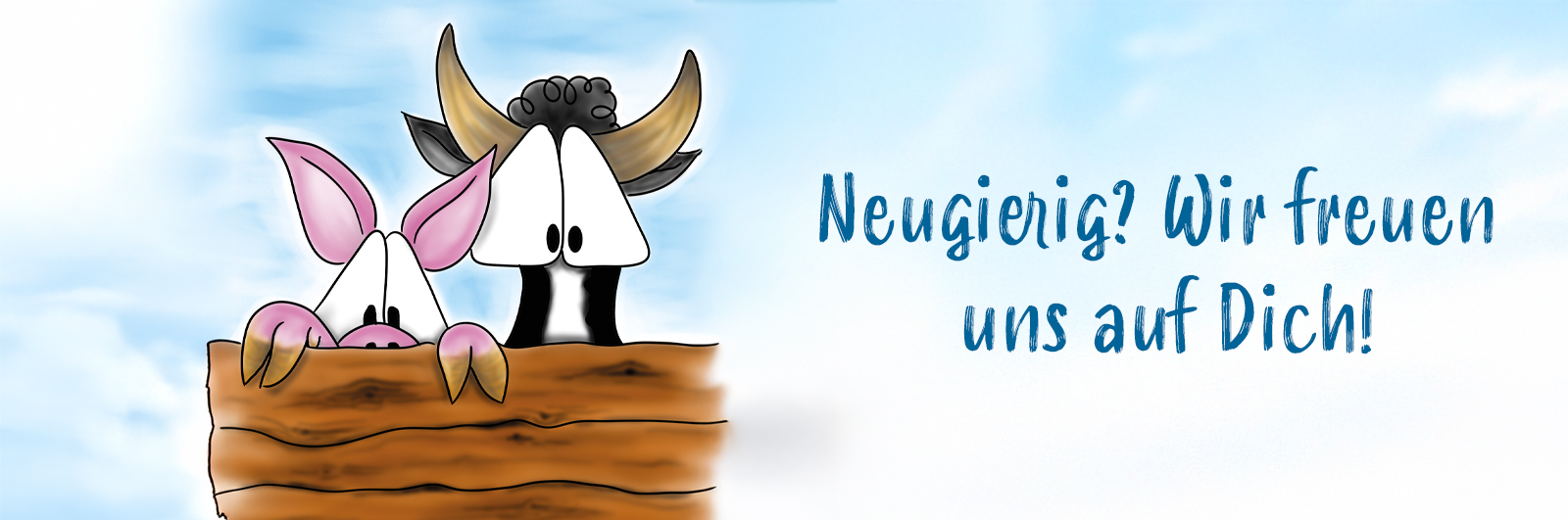 Eine Maus, ein Hund und eine Katze liegen zusammen auf dem Sofa. Darunter der Spruch "K&ouml;nnen wir dich &uuml;berzeugen?".